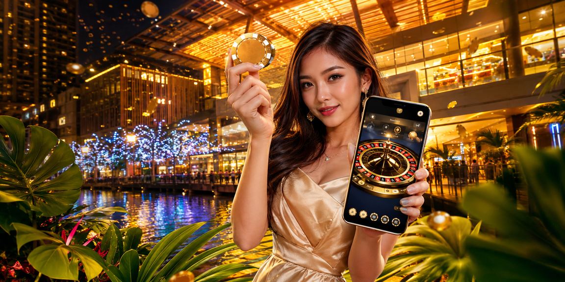 Aplikasi kasino 1090 digunakan oleh pengguna di Kuala Lumpur