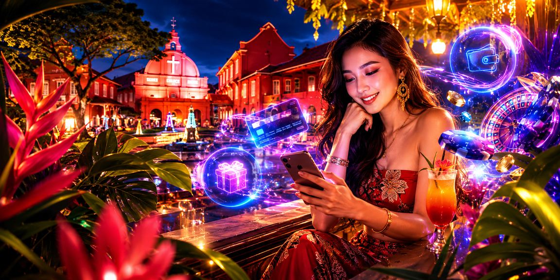 Pengguna di Melaka mengakses permainan meja kasino melalui telefon pintar Android